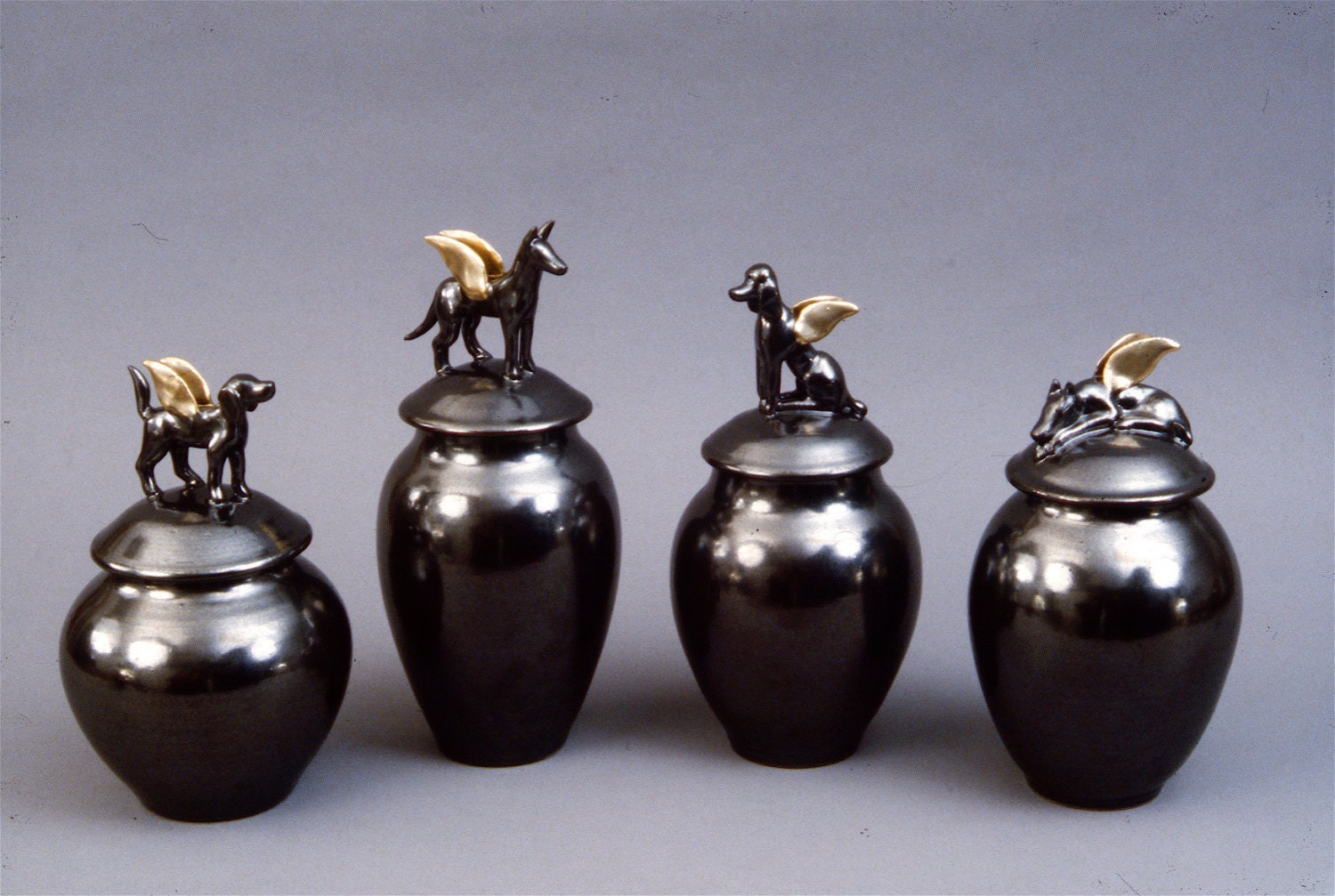 Custom Designed Pet Urns by CVpottery on Etsy