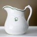 Vintage Restaurant Ware Pitcher Sterling Vitrified China East Liverpool Ohio 7"