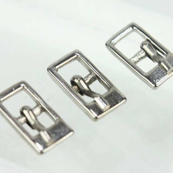 D032 / 10 pcs Small metal belt Buckle / Color by CHSupply