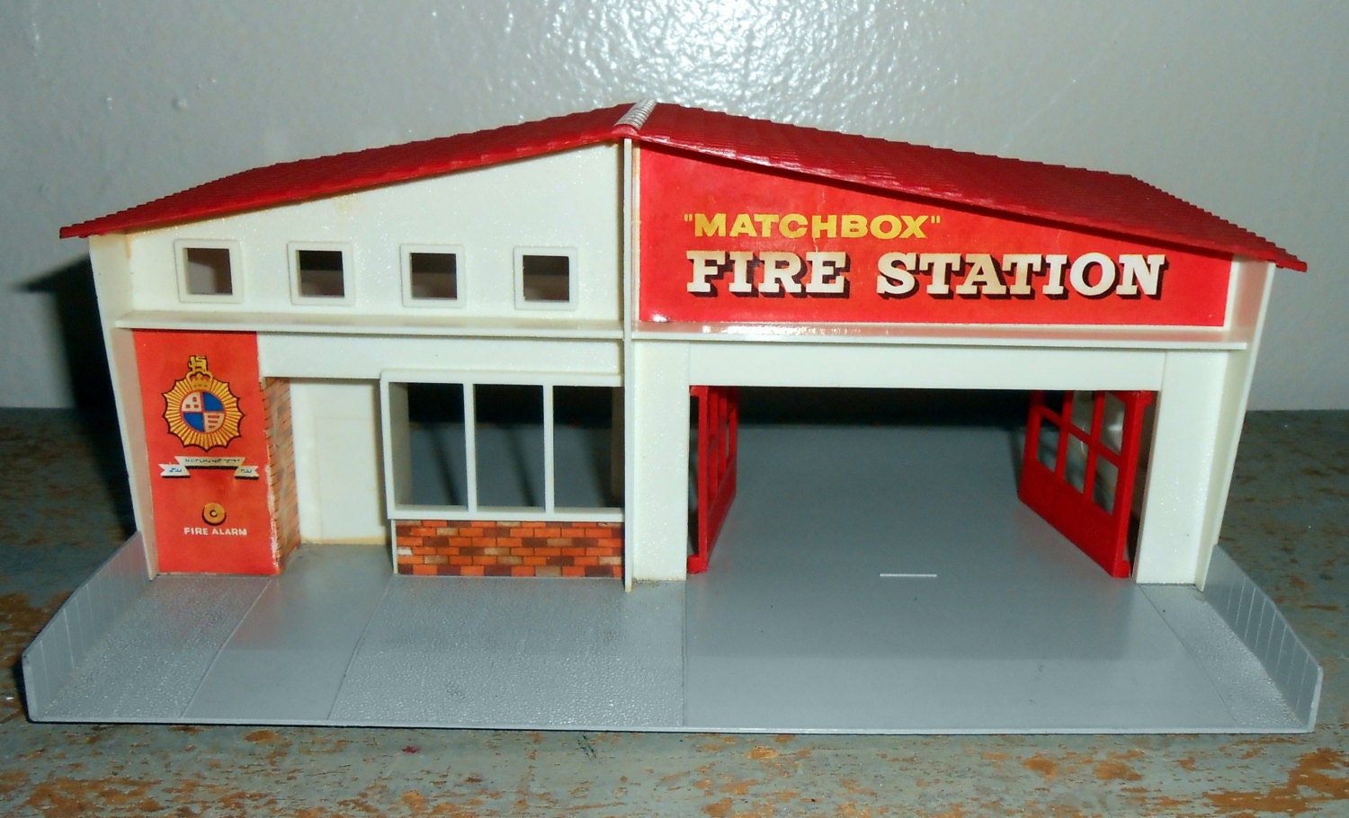 matchbox fire station playset