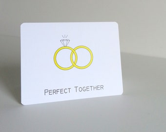 Wedding rings cards