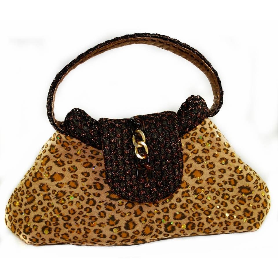 Sparkly Leopard with Chain in my Bridal Evening Bag Shop