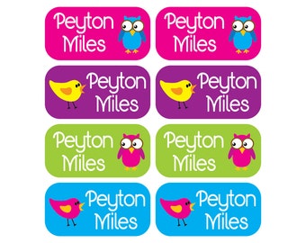 100 - Clothing Tag Labels - Set of 100 labels - Daycare Clothing Labels