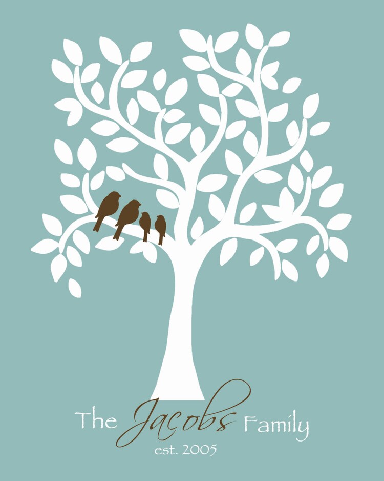 FAMILY TREE personalized gift Personalized by KreationsbyMarilyn