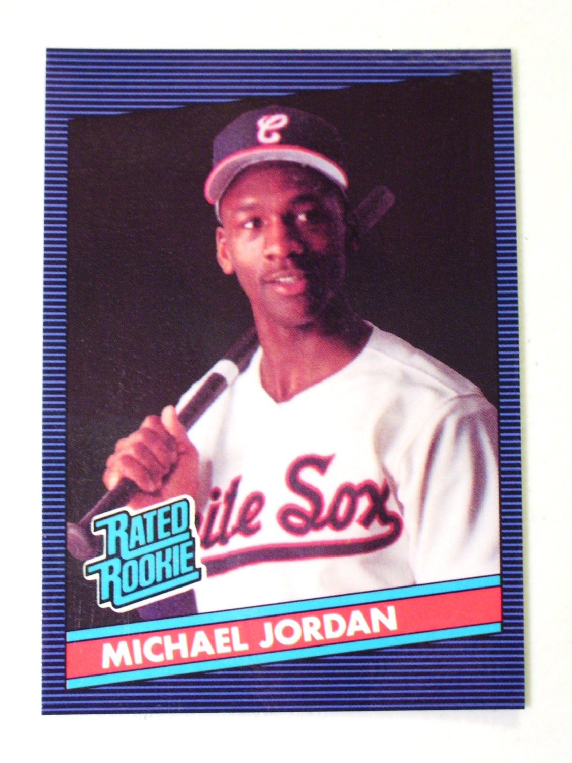 Rare Rated Rookie Michael Jordan Baseball Card 1990 Chicago