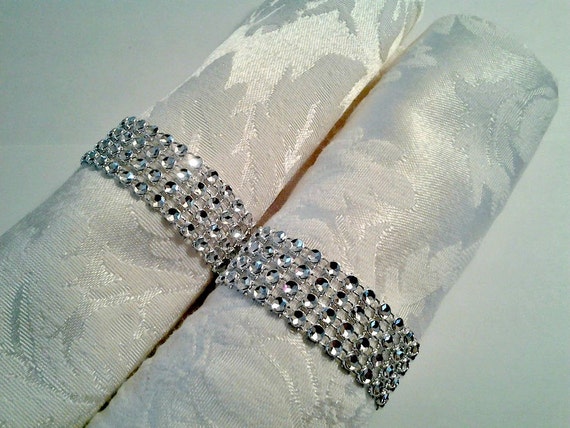 60th wedding anniversary napkin rings