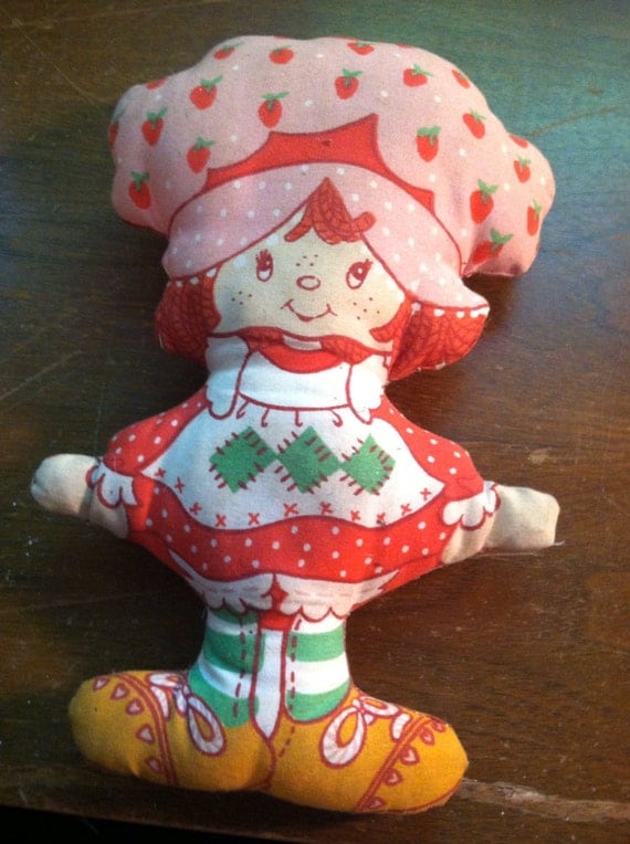 strawberry shortcake pillow doll