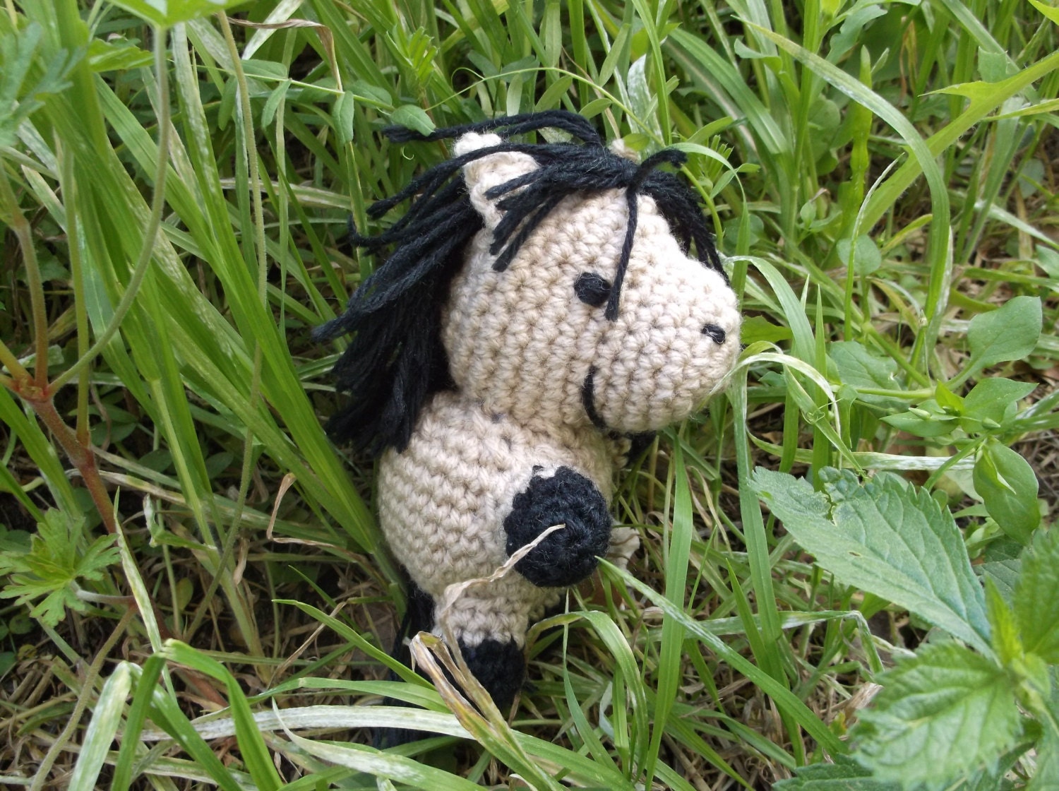 Crochet Amigurumi Toy Chibi Horse Small Round Horse by ...