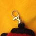 pokeball plush keychain