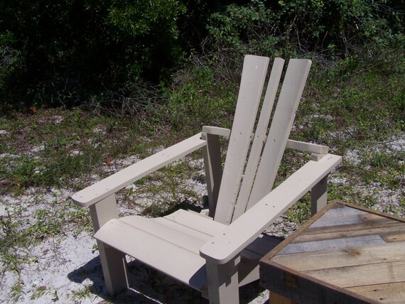 The Chestnut Adirondack Chair Extra Wide from Salvaged