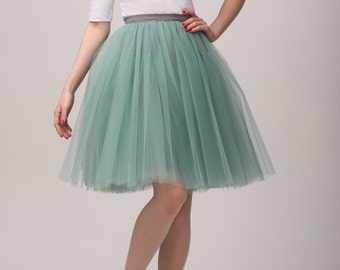 Tulle skirt long petticoat high quality tutu skirts tulle