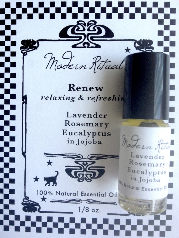 Items similar to RENEW Blend Lavender Rosemary & Eucalyptus, RollOn