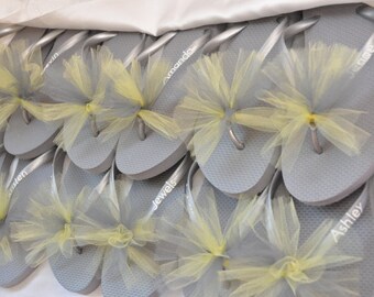 Custom WEDDING Flip Flops BRIDESMAI D Flip Flops Bride Flip Flops ...