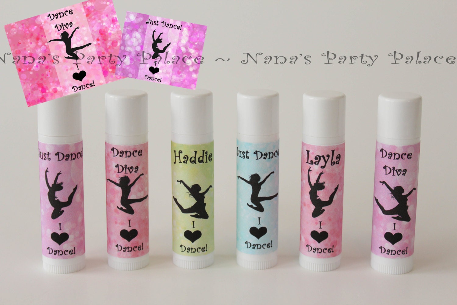 Dance Team Favors Dancer Lip Balm Dance Recital Gift Set