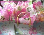 Small Gift Bag -Tea Party theme - Printable File- DIY - Digital File - Small gift bag-Instant Download- As Is Il_170x135