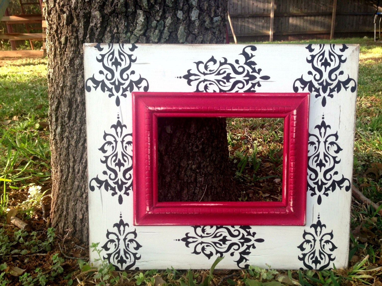 distressed moroccan style picture frames by rubyandlucyframes