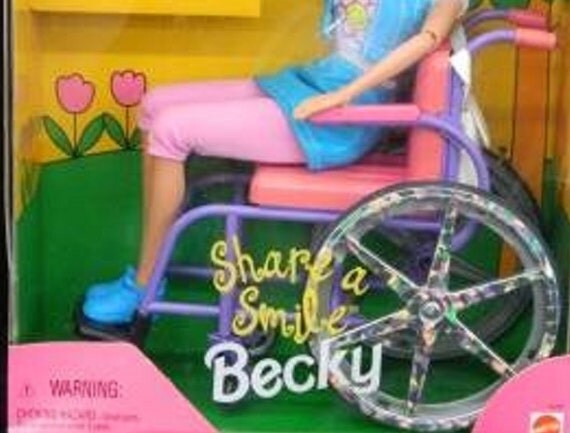 barbie crutches and wheelchair