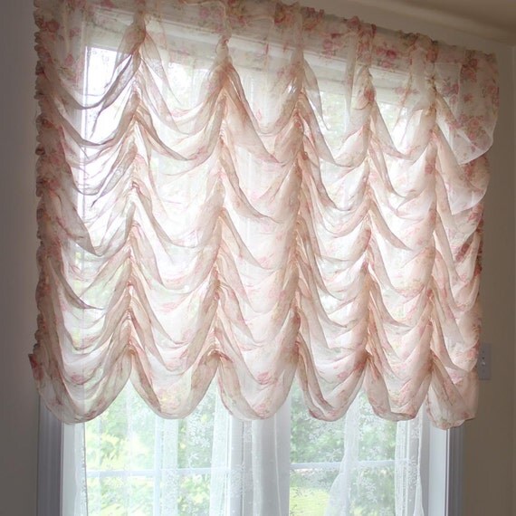 Austrian Festoon Brail Roman Waterfall Victorian Balloon Rose