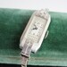 Vintage Ladies Gruen Watch in Original Velvet Box - Sterling Silver .925 Bracelet