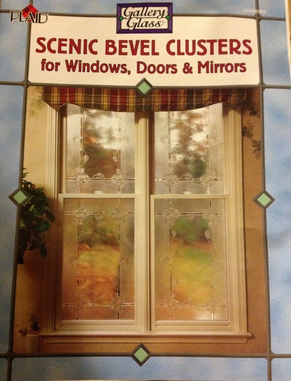 GALLERY GLASS Scenic Bevel Cluster Kit PLAID Stained