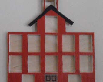 Schoolhouse Picture Frame