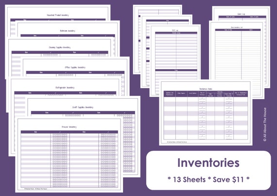 home inventory tracker