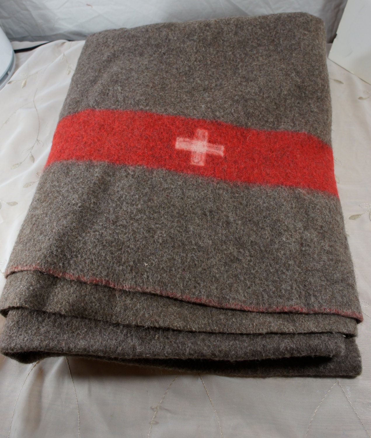 Swiss Military Surplus Wool Blanket, New - 232159 ...