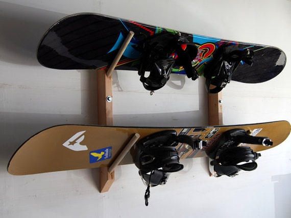 2 Snowboard / Wakeboard Storage Wall Rack