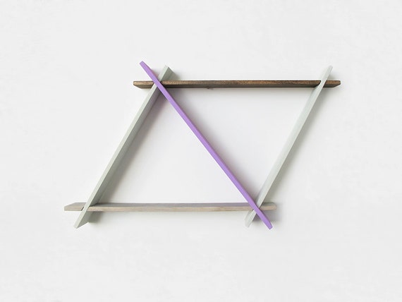 Parallelogram in Lilac and Greys