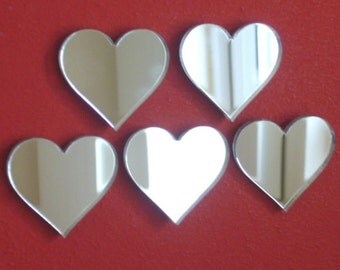Heart Mirrors - Small Packs several sizes available