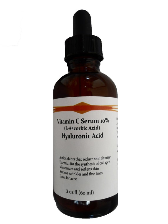 Vitamin C L-Ascorbic Acid 10% with Pure Hyaluronic Acid Anti