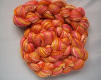 Merino / Tussah Silk Spinning Fiber- OAKWORTH, 100g / 3.5oz
