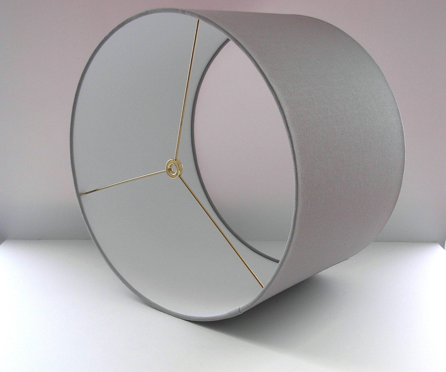 Grey Lampshade Drum Lamp Shade Grey Drumshade Gray Lampshade