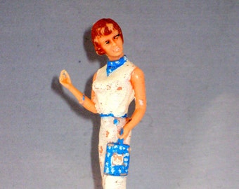 Items similar to REDUCED Louis Marx 21 inch Walking Doll 1965 So cute Excellent Shape Battery ...