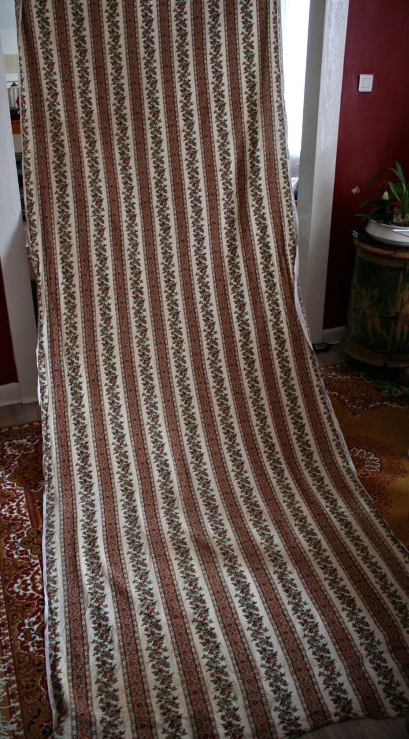 Large Piece Of French 1970s Decor Fabric 3 46m X 1 20m Haute Juice Large Piece Of French 1970s Decor Fabric 3 46m X 1 20m Haute Juice