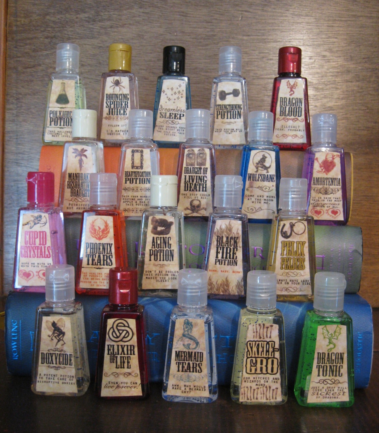 Harry's Handy Hand Sanitizers Set of Ten. by