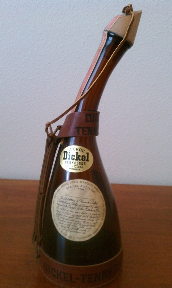 Vintage Dickel Tennessee Souvenir 1964 Leather Strapped