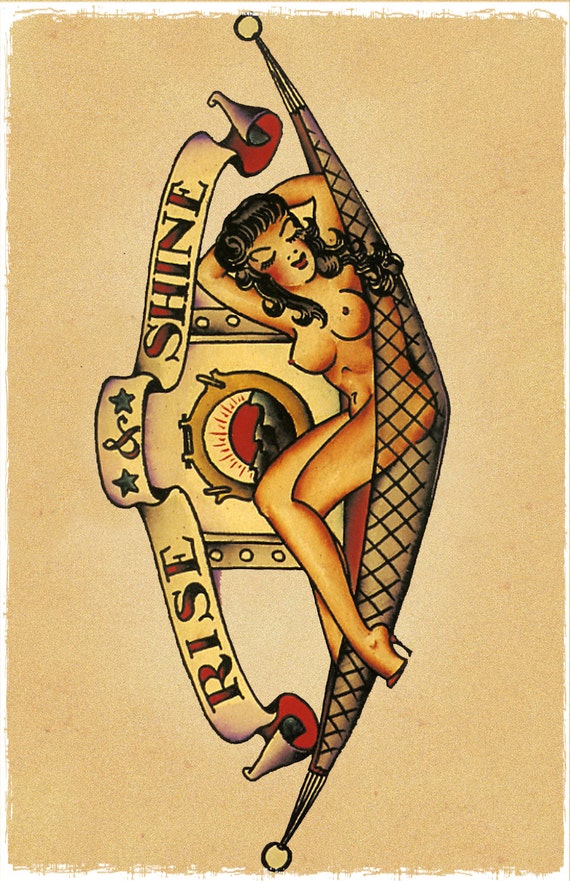 Mother vintage tattoo glasses