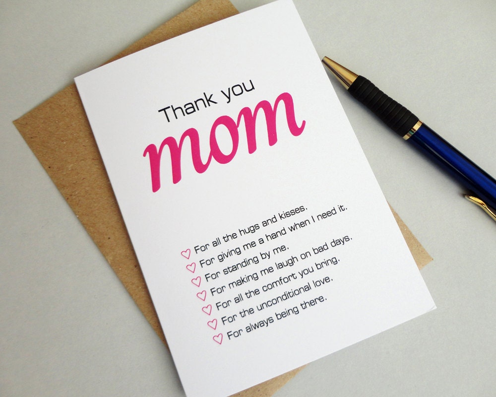 unconditional love thank you mom quotes