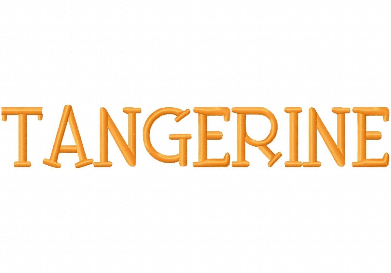 tangerine font cursive