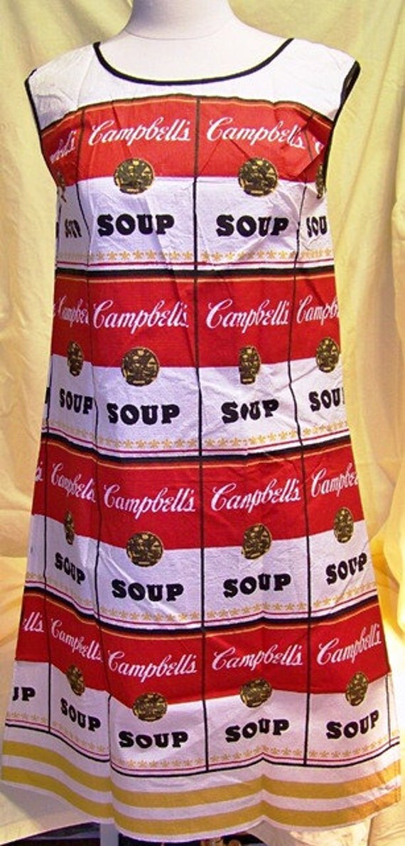 The Souper Dress by Campbell's Soup Vintage 1968
