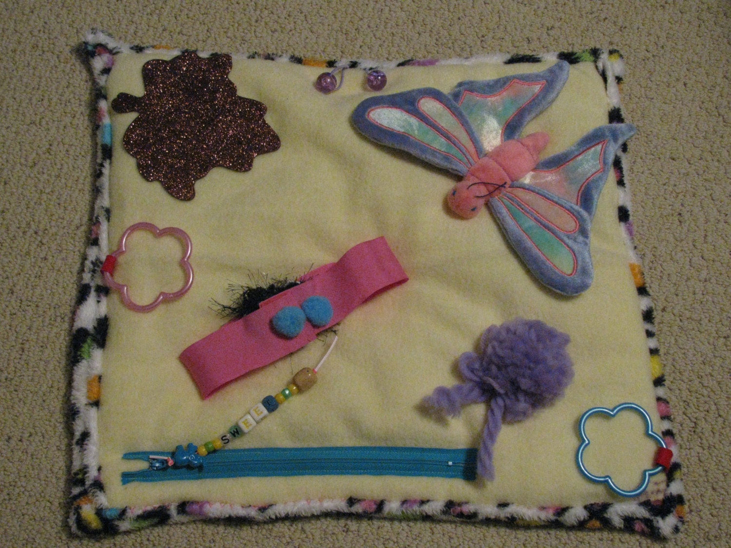 Activity blanket for dementia Alzheimer's stroke
