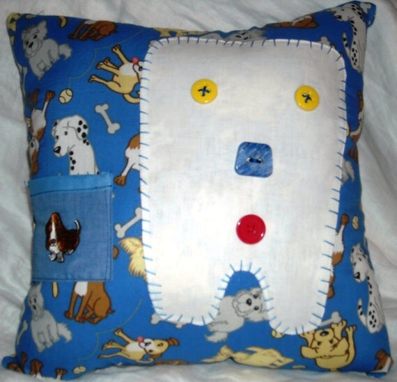 Tooth Fairy Pillow Handmade doggy tooth fairy pillow