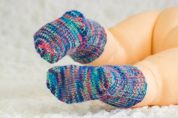 FREE KNITTING PATTERN, Baby Socks Sample Pattern, Free Baby Knitting Pattern,...