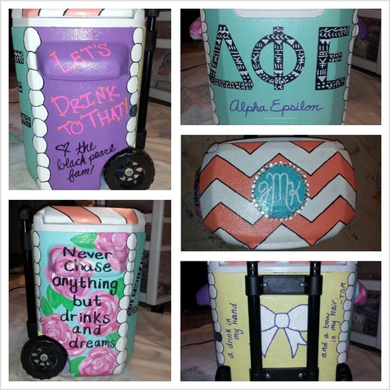 Items similar to Custom Cooler on Etsy