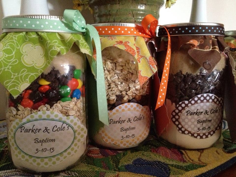 Pint Mason Cookie Jar Favors/Gifts