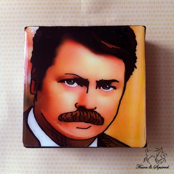 ron swanson pop