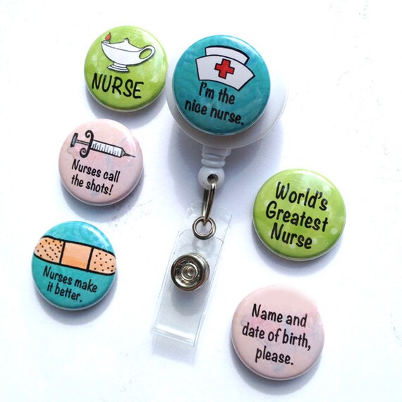 for dog iphone holder Holder Nurse ID or  with Reel  Badge Badge 6 Nurse Lanyard