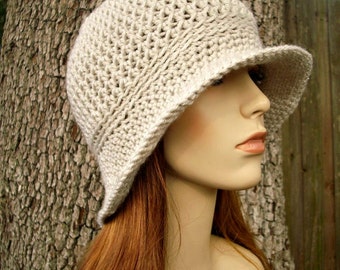 Instant Download Crochet Pattern Slouchy Hat Crochet by pixiebell