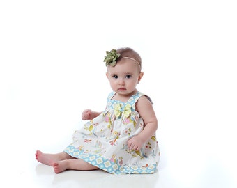 Instant Download Pattern - Baby Dress and Top sewing pattern - Downloadable PDF